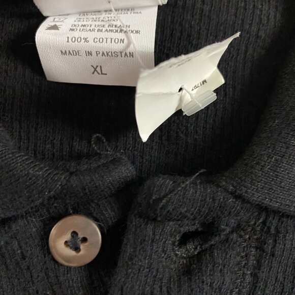 NWT Vintage Walt Disney Studios Polo Shirt Men's XL Mickey Mouse Black Mesh - Picture 6 of 9